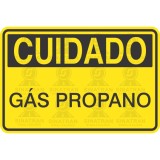 Cuidado - gás propano